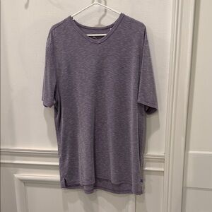 Tommy Bahama Heathered Purple Short Sleeve Tee
